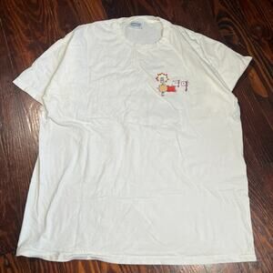 Jostens XL Y2K Graphic T Shirt White Boxy